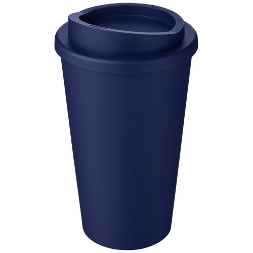Gobelet personnalisé isotherme et couvercle 350 ml Americano® Bleu Foncé